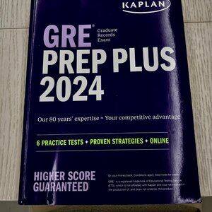 GRE prep book 2024